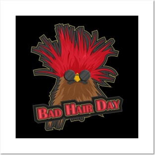 Bad Hair Day Posters and Art